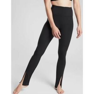 Athleta Aura Split Pants - Women's Medium. Black.